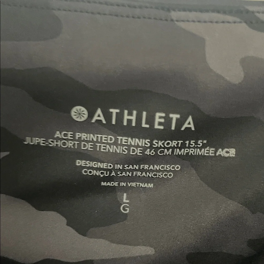 Black Camouflage Women's Skort - Picture 4 of 5